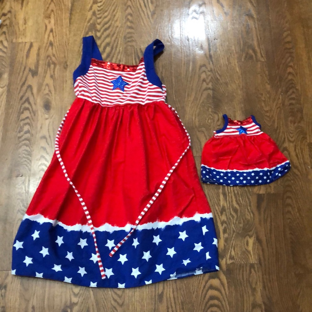 Dollie and me dresses fourth of july
